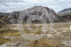 View of El Domo located at Mifafi Valley in Merida State, Venezuela.