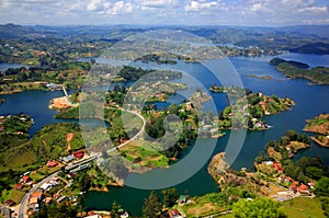 The view from El Penon de Guatape