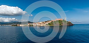 View of Elba island, Tuscany Italy