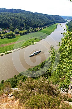 View on Elbe