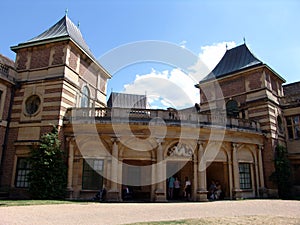 View of Eltham Palace front entrance