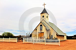 Elvis Presley Memorial Chapel, Superstition Mountain Museum, Apache Junction, Arizona photo