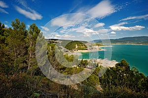 View on Embalse de Yesa