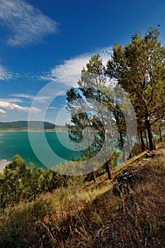 View on Embalse de Yesa