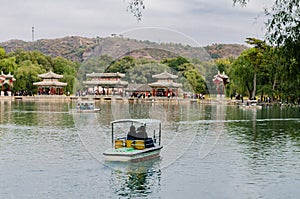 View of the Emperor Kangxi`s Summer Mountain Resort in ChengdeÃ¯Â¼Å Hebei province, China photo