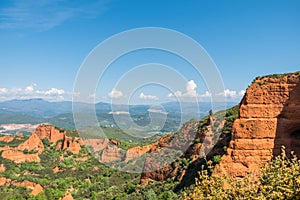 View of the mountains of Las Medulas, a World Heritage Site photo