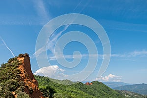 View of the mountains of Las Medulas, a World Heritage Site photo