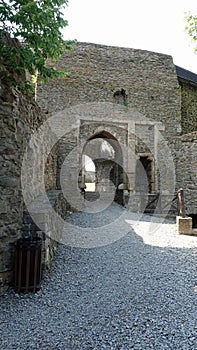 View of entrance to the third courtyard of hefstyn