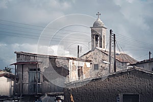 View of Episkopeio village. Nicosia District, Cyprus