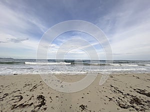 View of Es Cavallet beach