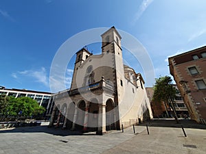 view of Esglesia de Sant Pere Nolasc (Church of St. Peter Nolasco), Barcelona, Spain