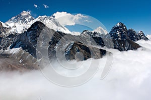 View of everest from gokyo ri