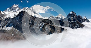 View of everest from gokyo ri