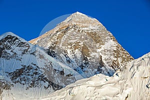 View of Everest from Kala Patar Mount