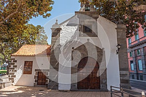 View of the facade of the building Ermita de San Telmo, Las Palmas de Gran Canaria, Spain