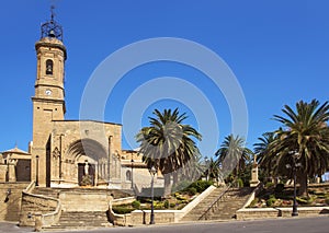 Colegiata de Santa Maria la Mayor in Caspe, Spain photo