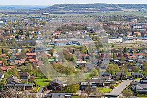 View of Falkoping in Sweden