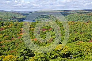 View of Fall Colors from Dorset Tower