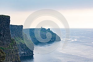 View of the famous Cliffs of Moher, County Clare, Ireland