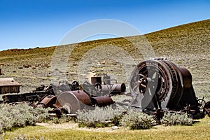 View of The Famous Ghost Town Of Bodie, California