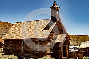 View of The Famous Ghost Town Of Bodie, California