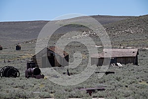 View of The Famous Ghost Town Of Bodie, California