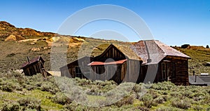 View of The Famous Ghost Town Of Bodie, California