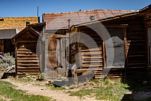 View of The Famous Ghost Town Of Bodie, California