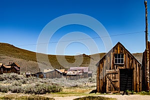 View of The Famous Ghost Town Of Bodie, California