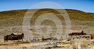 View of The Famous Ghost Town Of Bodie, California