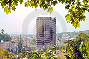 View of Hotel Thermal in Karlovy Vary. Czech Republic.