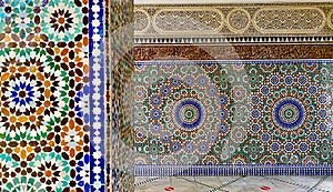 A view of the famous mosque in Paris