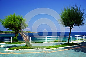 View of the famous Sardinero Beach in Santander