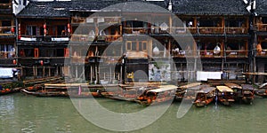 view of fenghuang antique city,China