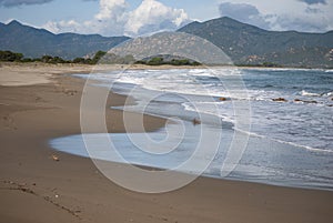 View of Feraxi beach photo