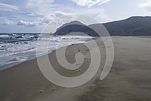 View of Feraxi beach