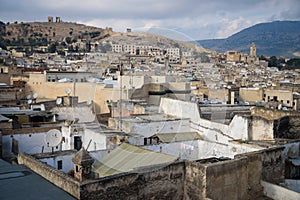View of Fez, Morocco, North Africa