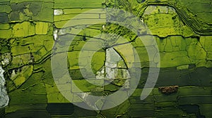 The View of the Field from an Airplane