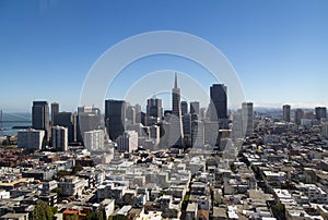 View on Financial District, Downtown San Francisco