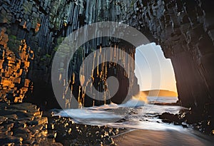 A view of the Fingals Cave
