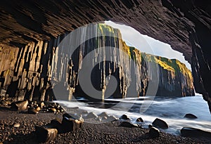 A view of the Fingals Cave