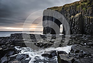 A view of the Fingals Cave