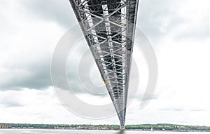 View of Firth of forth scotland Edinburgh