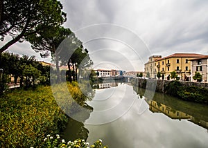 View of Fiume Liri, Sora, Ciociaria