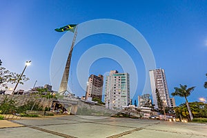 View from Flag`s Square, Belo Horizonte, Minas Gerais, Brazil.