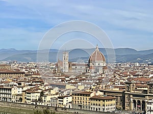 View of Florence Cathedral and the Duomo