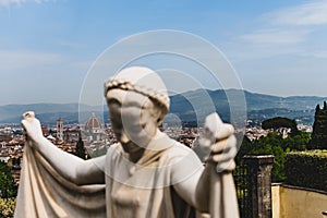 View of Florence from the church of San Miniato