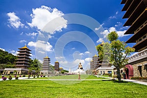 The view of Fo Guang Shan Buddha Statue Museum.