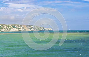 View of Folkestone East Cliffs England