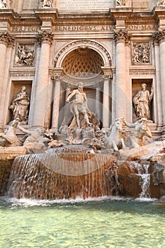 View of Fontana di Trevi